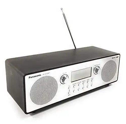 Kofferradio Panasonic RF-D100BTEGT Digitalradio im Retro-Design