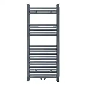 Heizkörper S SIENOC 500 x 1150 mm Anthrazit mit Mittelanschluss