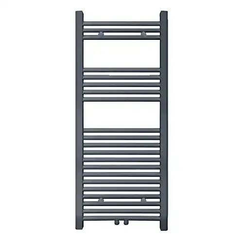 Heizkörper S SIENOC 500 x 1150 mm Anthrazit mit Mittelanschluss