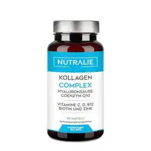 Kollagen Nutralie Kapseln Komplex mit Q10 und Hyaluron