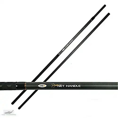 Kescherstab NGT Dynamic Carp mit Carbon Handle 1,8m, schwarz, XL
