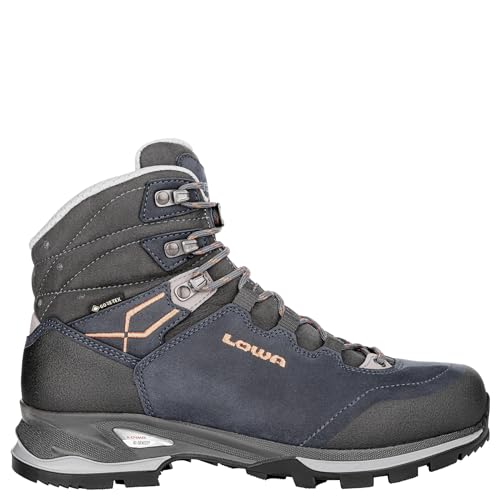 Wanderschuhe für Damen Lowa Lady Light GTX Stiefel 2024 blau/mandarine
