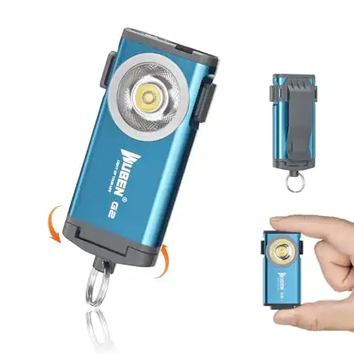 Wuben G2 Mini Taschenlampe mit 500 Lumen LED