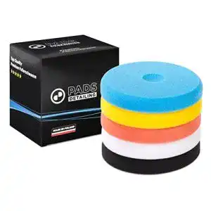 Polierschwamm Set 5er Polierpads 150mm für die Autopflege