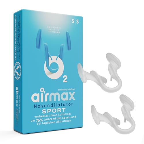 Nasendilatator Airmax Sport für verbesserten Luftstrom und Atmung