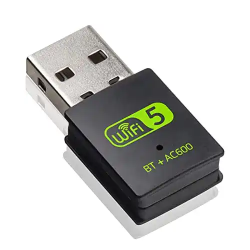 WLAN-Stick Ruizhi Bluetooth Dongle AC600 Mbit/s USB WLAN Adapter