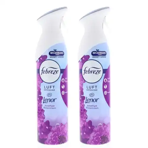 Febreze Raumspray 2 x Lufterfrischer Lenor Amethyst 300ml