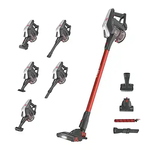 Hoover Akku-Staubsauger mit Tierhaar-Düse und LED-Beleuchtung