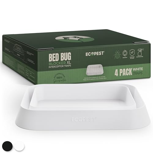 Ecopest Bettwanzen Detektor 4er Pack Effektive Bettwanzenfalle