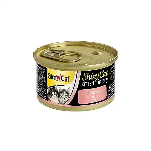 Gimcat ShinyCat Kittenfutter in Jelly Hühnchen – Nassfutter für Kätzchen