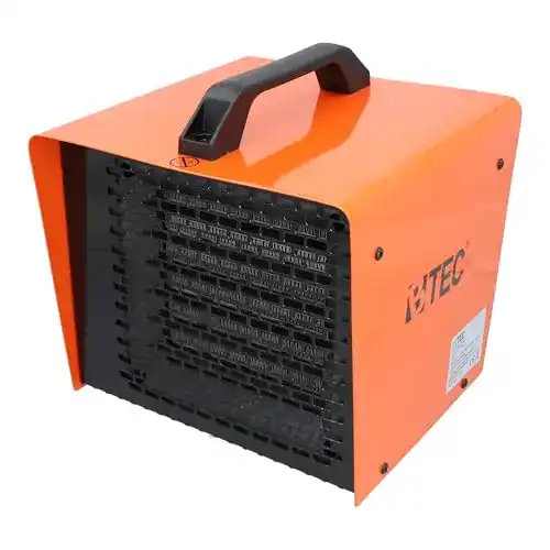 Heizlüfter 3000 Watt Btec mit Keramik Heizelementen und Frostwächter