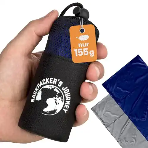 Feldbettauflage Backpacker’s Journey Hüttenschlafsack 168g