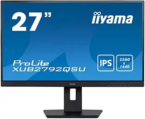 Iiyama Prolite XUB2792QSU-B5 27 Zoll Monitor mit WQHD Auflösung