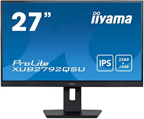 Iiyama Prolite XUB2792QSU-B5 27 Zoll Monitor mit WQHD Auflösung