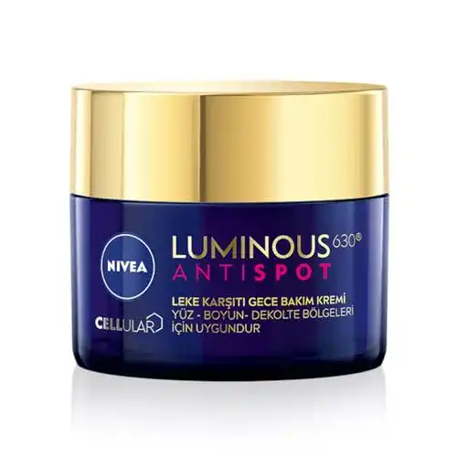 Nivea Cellular Luminous 630 Nachtcreme für einen ebenmäßigen Teint