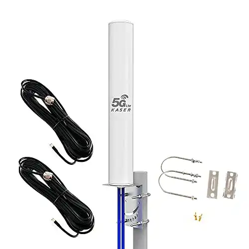 LTE Antenne Kaser 4G 5G Outdoor Mimo mit N-SMA Stecker und TS9 Adapter