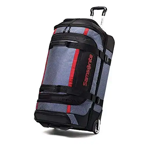 Reisetasche mit Rollen von Samsonite aus Ripstop in Blau