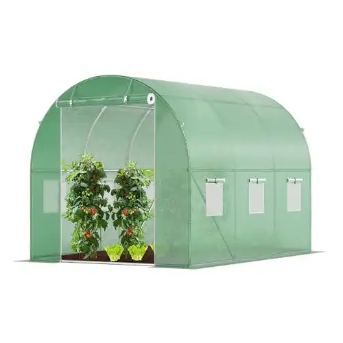 Gewächshaus VOUNOT Folien Winterfest für Tomaten und Pflanzen