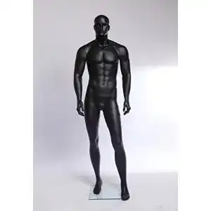 Schaufensterpuppe Eurotondisplay XM-11-8 in schwarz lackiert