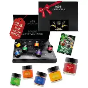 Gewürz-Adventskalender von Hallingers Genuss Manufaktur