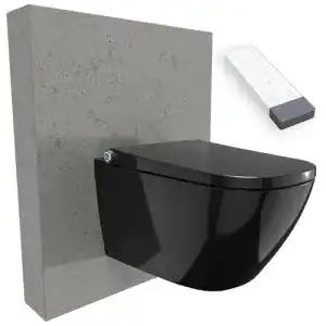 Bernstein Dusch-WC PRO+ 1104 in Schwarz glänzend