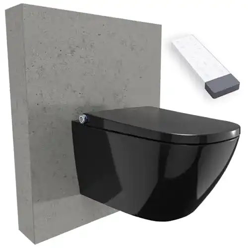 Bernstein Dusch-WC PRO+ 1104 in Schwarz glänzend