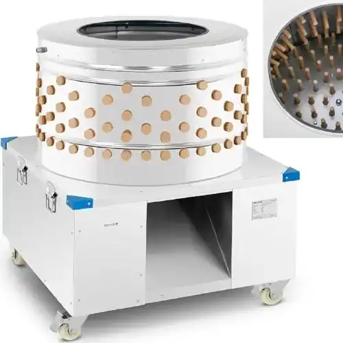 Geflügelrupfmaschine Wiesenfield WI-PPM-80 für effizientes Rupfen
