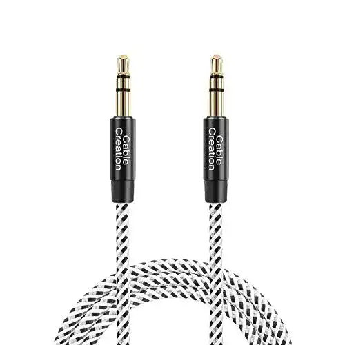 Aux-Kabel von CableCreation, 3,5mm Stereo Audiokabel