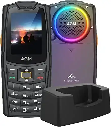 Seniorenhandy AGM M6 robustes Outdoor Handy mit Ladestation