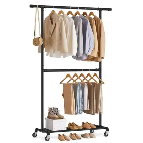 Kleiderständer SONGMICS im Industriedesign bis 110 kg belastbar