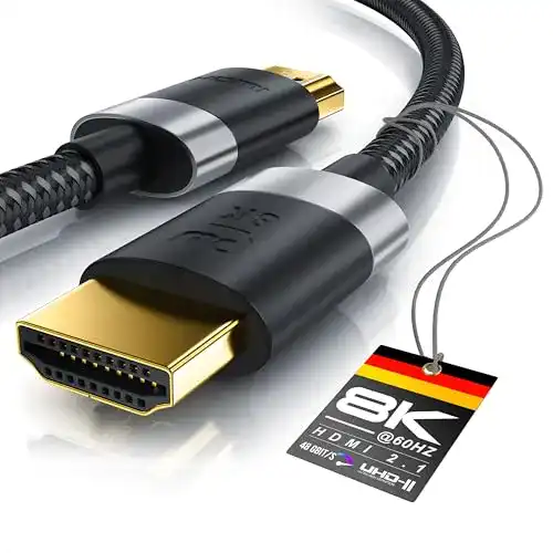 HDMI 2.1 Kabel 3m für 8K und 4K Übertragungen