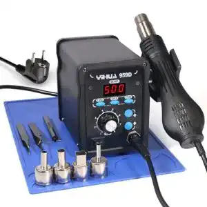 Heißluft-Lötstation Yihua 959D für SMD-Reparaturen mit 700W Leistung
