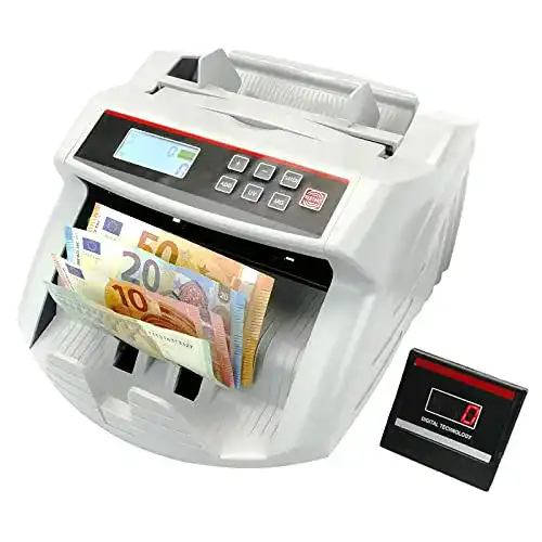 Banknotenzähler PrimeMatik mit UV MG1 MG2 Echtheitskontrolle