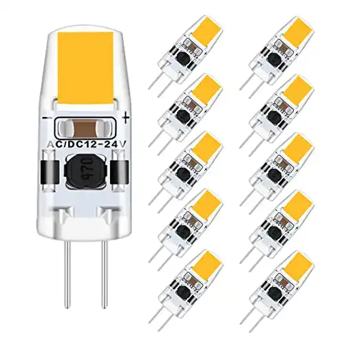 G4 LED Lampen 2W dimmbar Warmweiß für Halogenlampen Ersatz