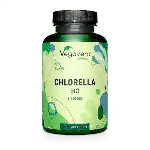 Bio-Chlorella Vegavero 1000 mg Presslinge – Vegan & ohne Zusätze
