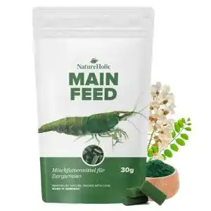 Garnelenfutter NatureHolic Mainfeed für Garnelen im Aquarium
