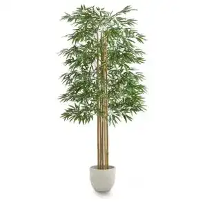 Kunstbaum Maia Shop – Künstlicher Bambus mit natürlichen Stämmen und Maße