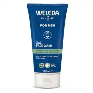 Milde Gesichtsreinigung Weleda Bio FOR MEN 2in1 Face Wash