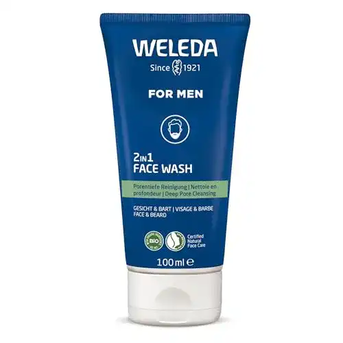 Milde Gesichtsreinigung Weleda Bio FOR MEN 2in1 Face Wash
