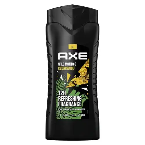 Axe 3-in-1 Duschgel & Shampoo Wild Mojito & Cedarwood 400 ml