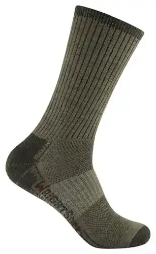 Wrightsocks Profi Wandersocke Merino Stride in Timber-Braun