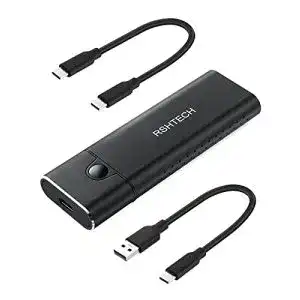 M.2 NVMe-USB-Adapter RSHTECH Aluminium Gehäuse für SSDs