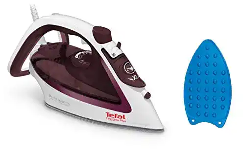 Tefal Dampfbügeleisen Easygliss Durilium mit Silikonablage