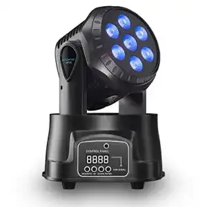 Moving Head Betopper Bühnenlicht LED 7x8W DMX RGBW für Veranstaltungen