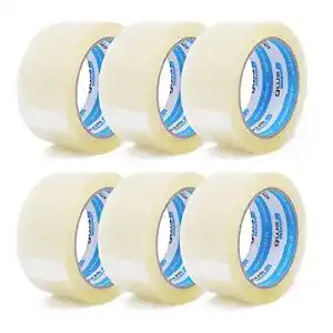 GWS Paketklebeband PP – Leises Verpackungsband mit 6 Rollen