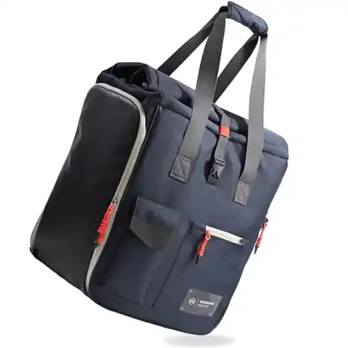 Skischuhtasche mit Helmfach und Rucksackfunktion von Nordkamm