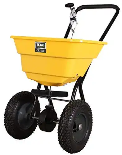 Streuwagen Texas CS 3600 für Rasendünger und Streusalz
