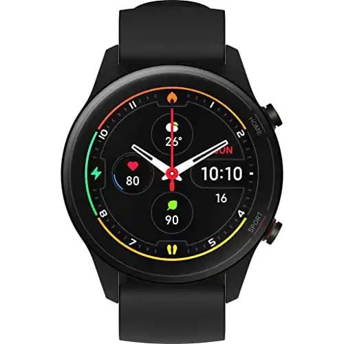 Xiaomi Mi Watch Smartwatch bis 200 Euro mit 1,39 Zoll AMOLED-Display