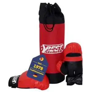 Best Sporting Boxsack für Kinder mit Handschuhen im Set