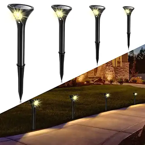 Solarleuchte mit Bewegungsmelder von ARTINABS für den Außenbereich